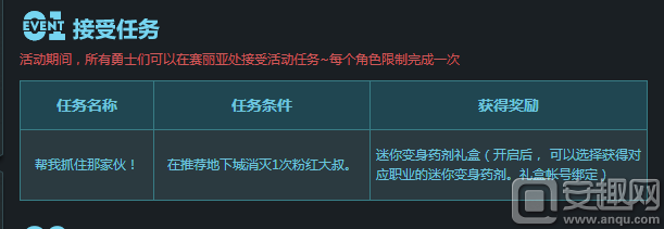 DNF粉红愚人节活动地址 技能狂暴粉红之恋介