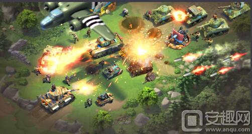 二战策略RTS手游《我的战争》12月21日全平台首发